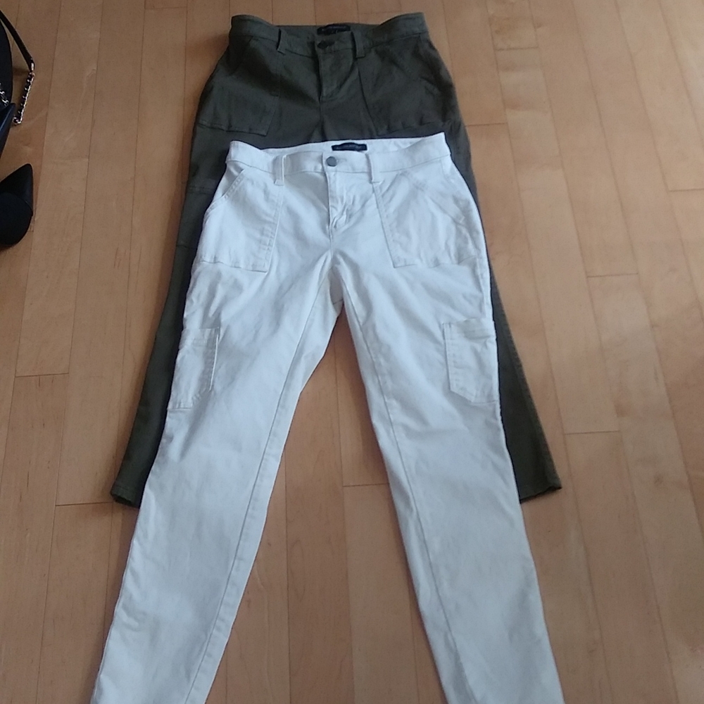 TWO PAIRS Banana Republic Cargo Jeans Used in excellent condition.